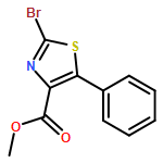 METHYL 2-BROMO-5-PHENYL-1,3-THIAZOLE-4-CARBOXYLATE