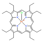 Iron, chloro[2,3,7,8,12,13,17,18-octaethyl-21H,23H-porphinato(2-)-κN21,κN22,κN23,κN24]-, (SP-5-12)-