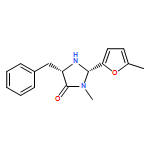 (2S,5S)-5-Benzyl-3-methyl-2-(5-methylfuran-2-yl)imidazolidin-4-one