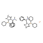 (SP,S'P)-1,1'-Bis(dicyclohexylphosphino)-2,2'-bis[(R)-alpha-(dimethylamino) benzyl]ferrocene