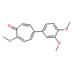 5-(3,4-DIMETHOXYPHENYL)-2-METHOXYCYCLOHEPTA-2,4,6-TRIEN-1-ONE