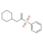 3-CYCLOHEXYLPROP-1-EN-2-YLSULFONYLBENZENE