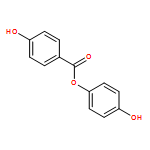 Benzoic acid, 4-hydroxy-, 4-hydroxyphenyl ester