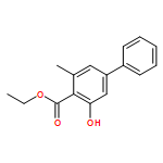 ETHYL 2-HYDROXY-6-METHYL-4-PHENYLBENZOATE