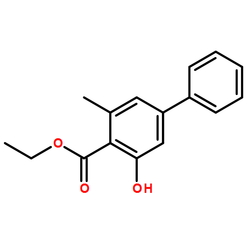 ETHYL 2-HYDROXY-6-METHYL-4-PHENYLBENZOATE