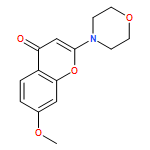 7-METHOXY-2-MORPHOLIN-4-YLCHROMEN-4-ONE