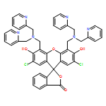 2-(4,5-bis{[bis(pyridin-2-ylmethyl)ammonio]methyl}-2,7-dichloro-6-oxido-3-oxo-3H-xanthen-9-yl)benzoate