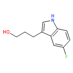 1H-Indole-3-propanol, 5-fluoro-