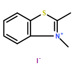 Benzothiazolium,2,3-dimethyl-, iodide (1:1)