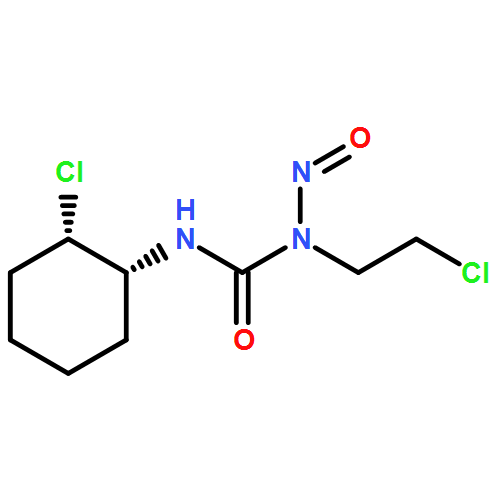 Urea, N'-[(1R,2S)-2-chlorocyclohexyl]-N-(2-chloroethyl)-N-nitroso-, rel-