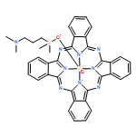 Silicon,[[3-(dimethylamino)propyl]dimethylsilanolato-kO]hydroxy[29H,31H-phthalocyaninato(2-)-kN29,kN30,kN31,kN32]-, (OC-6-23)- (9CI)