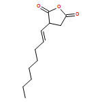 2,5-Furandione, dihydro-3-(octen-1-yl)-