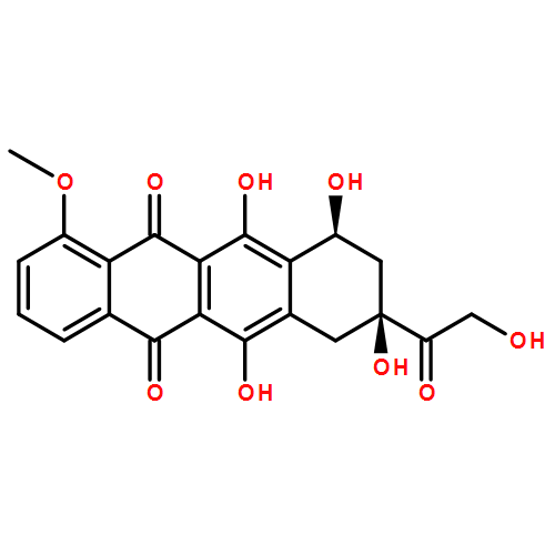 5,12-Naphthacenedione,7,8,9,10-tetrahydro-6,8,10,11-tetrahydroxy-8-(2-hydroxyacetyl)-1-methoxy-,(8S,10S)-