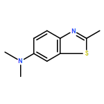 6-Benzothiazolamine, N,N,2-trimethyl-