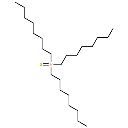 Phosphine sulfide, trioctyl-