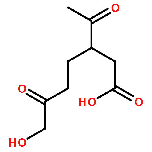 3-ACETYL-7-HYDROXY-6-OXOHEPTANOIC ACID 