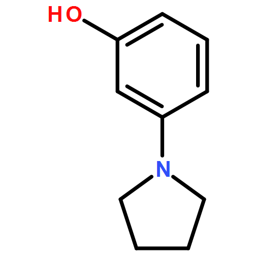 Phenol, 3-(1-pyrrolidinyl)-