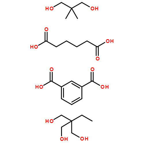 1,3-Benzenedicarboxylic acid, polymer with 2,2-dimethyl-1,3-propanediol, 2-ethyl-2-(hydroxymethyl)-1,3-propanediol and hexanedioic acid