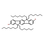 2,8-DIBROMO-6,6,12,12-TETRAOCTYLINDENO[1,2-B]FLUORENE 