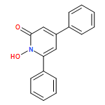 1-HYDROXY-4,6-DIPHENYLPYRIDIN-2-ONE 