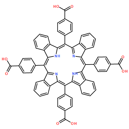 Benzoic acid, 4,4',4'',4'''-(29H,31H-tetrabenzo[b,g,l,q]?porphine-6,13,20,27-tetrayl)tetrakis-