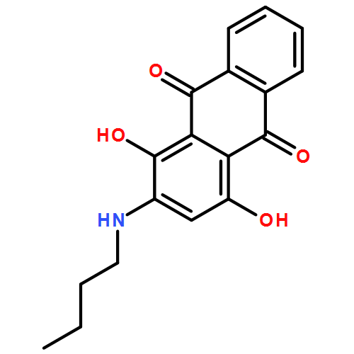 2-(BUTYLAMINO)-1,4-DIHYDROXYANTHRACENE-9,10-DIONE