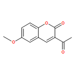 2H-1-Benzopyran-2-one, 3-acetyl-6-methoxy-