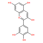 2-(3,4,5-TRIHYDROXYPHENYL)CHROMENYLIUM-3,5,7-TRIOL