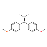 Benzene, 1,1'-(2-methyl-1-propen-1-ylidene)bis[4-methoxy-