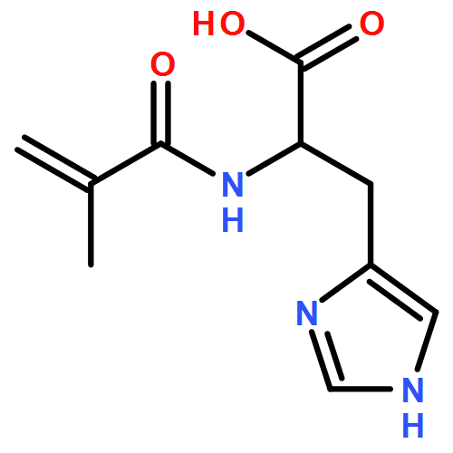 L-Histidine, N-(2-methyl-1-oxo-2-propen-1-yl)-