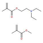 2-Propenoic acid, 2-methyl-, 2-(diethylamino)ethyl ester, polymer with methyl 2-methyl-2-propenoate