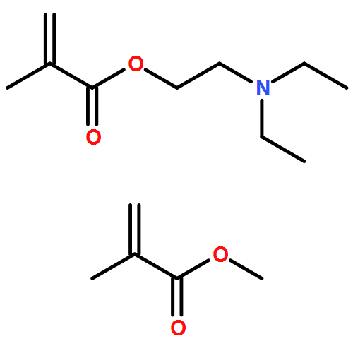 2-Propenoic acid, 2-methyl-, 2-(diethylamino)ethyl ester, polymer with methyl 2-methyl-2-propenoate