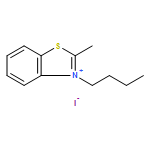 Benzothiazolium, 3-butyl-2-methyl-, iodide