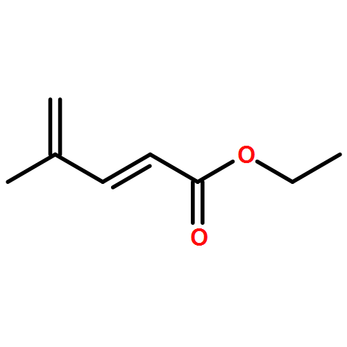 2,4-Pentadienoic acid, 4-methyl-, ethyl ester, (2E)-