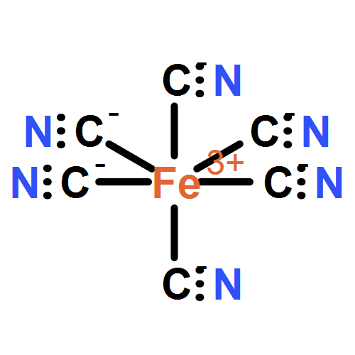 Ferrate(3-),hexakis(cyano-kC)-,(OC-6-11)- (9CI)