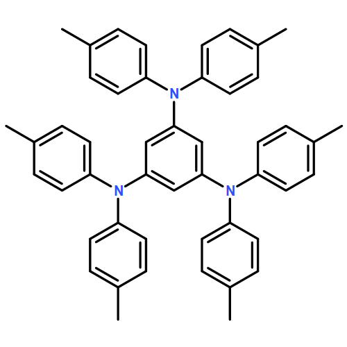 1-N,1-N,3-N,3-N,5-N,5-N-HEXAKIS(4-METHYLPHENYL)BENZENE-1,3,5-TRIAMINE