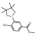 METHYL 4-HYDROXY-3-(4,4,5,5-TETRAMETHYL-1,3,2-DIOXABOROLAN-2-YL)BENZOATE