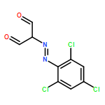 2-[(2,4,6-TRICHLOROPHENYL)DIAZENYL]PROPANEDIAL 