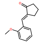 2-[(2-METHOXYPHENYL)METHYLIDENE]CYCLOPENTAN-1-ONE