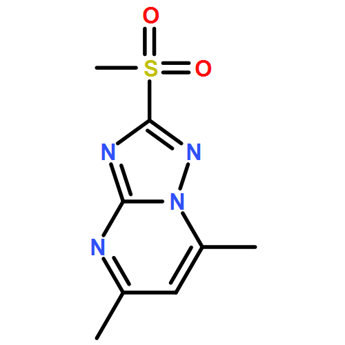 5,7-DIMETHYL-2-METHYLSULFONYL-[1,2,4]TRIAZOLO[1,5-A]PYRIMIDINE 