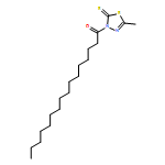 1-(5-METHYL-2-SULFANYLIDENE-1,3,4-THIADIAZOL-3-YL)HEXADECAN-1-ONE