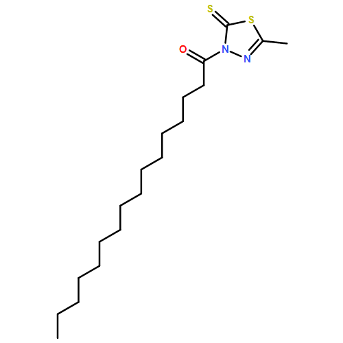 1-(5-METHYL-2-SULFANYLIDENE-1,3,4-THIADIAZOL-3-YL)HEXADECAN-1-ONE