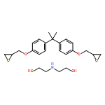 Ethanol, 2,2'-iminobis-, polymer with 2,2'-[(1-methylethylidene)bis(4,1-phenyleneoxymethylene)]bis[oxirane]