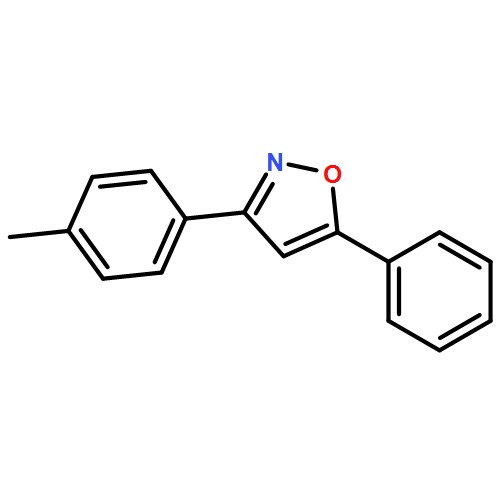 3-(4-METHYLPHENYL)-5-PHENYL-1,2-OXAZOLE 