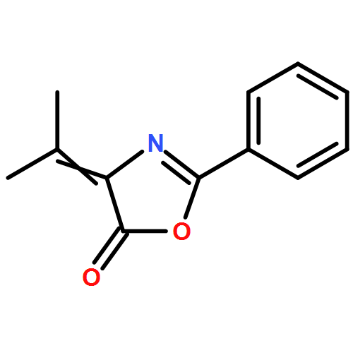 5(4H)-Oxazolone, 4-(1-methylethylidene)-2-phenyl-