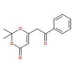 2,2-DIMETHYL-6-PHENACYL-1,3-DIOXIN-4-ONE