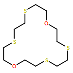 1,10-DIOXA-4,7,13,16-TETRATHIACYCLOOCTADECANE 