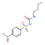 1-BUTYL-3-(4-NITROPHENYL)SULFONYLUREA