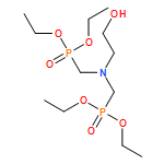 Phosphonic acid, P,P'-[[(2-hydroxyethyl)imino]bis(methylene)]bis-, P,P,P',P'-tetraethyl ester