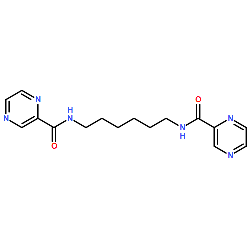 N-[6-(PYRAZINE-2-CARBONYLAMINO)HEXYL]PYRAZINE-2-CARBOXAMIDE